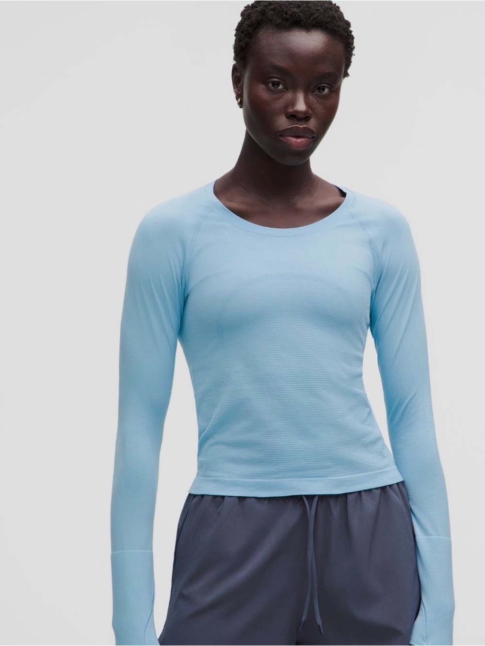 NET Lululemon Swiftly Long-Sleeve Performance Tee - waist length